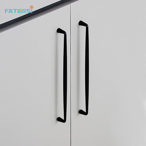 Handles Wardrobe <strong>Door</strong> Drawer Pull Dresser <strong>Door</strong> Cabinet <strong>Bedroom</strong> Furniture 96mm 128mm 160mm Zinc Alloy Modern for Furniture - Product Image 2
