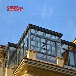 Marco de aluminio <span class=keywords><strong>Policarbonato</strong></span> Recintos de piscina prefabricados S Patio trasero Jardín Patio Uso al aire libre Sunroom - Product Image 1