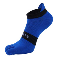 Vente en gros de chaussettes courtes athlétiques à cinq doigts Chaussettes de course à pied pour hommes et femmes