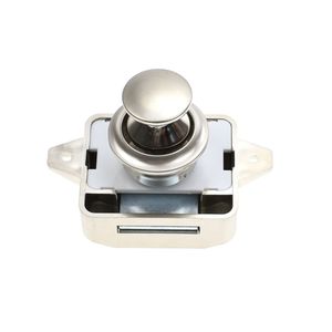 YH3004 argent anti-vol bouton poussoir <span class=keywords><strong>fermoir</strong></span> de verrouillage de meubles pour <span class=keywords><strong>porte</strong></span> de <span class=keywords><strong>placard</strong></span> et caravane de moteur - Product Image 5
