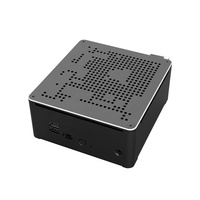 Mini PC con Ventilador, Intel Xeon E-2186M E-2276M E-2286M, Computadora de Escritorio Empresarial, Doble LAN, DDR4, M.2 NVME, WiFi, HD2.0, DP, Tipo-C, Win10, Win11