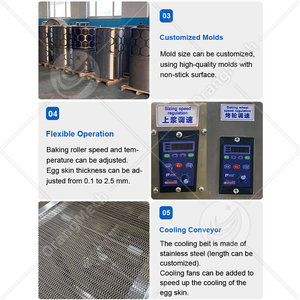 เครื่องผลิตไข่อัตโนมัติ Spring Samosa เครื่องผลิตไข่อัตโนมัติ - Product Image 4