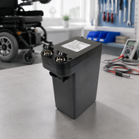 Batterie de fauteuil roulant 24V 10Ah 12Ah, batterie lithium-ion rechargeable pour scooter de mobilité, fauteuil électrique, BMS intelligent, CE UN38.3