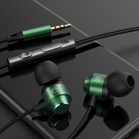 Earphone Stereo Grosir Berkabel, Earbuds, Ecouteur Avec Fil, Auriculares Con Cable, Headphone Berkabel dengan Mic 3.5mm
