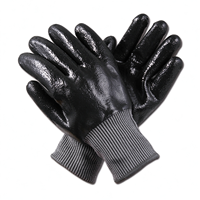 Protection des mains pour la construction générale et l'entretien des chantiers, gants de travail enduits de nitrile de calibre 13