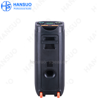 Speaker OEM/ODM 10 Inch Speaker Pesta Kotak DJ Speaker Aktif Amplificada HS-TS10V6