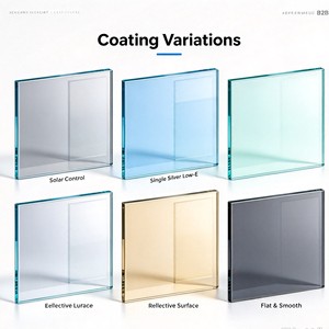 Vetro Temperato con Rivestimento per Controllo Solare, per Isolamento Termico di Facciate Continue, Misure Personalizzate, Direttamente dalla Fabbrica - Product Image 2