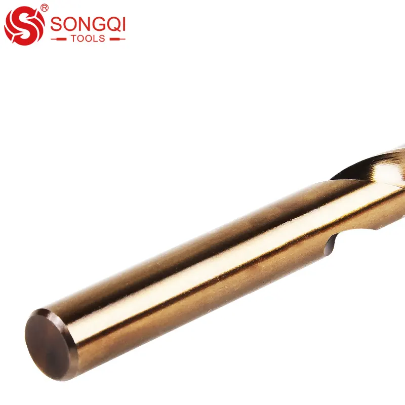 SongQi ชุดดอกสว่านร่องเกลียว,ชุดดอกสว่านก้านขนานโคบอลต์ DIN338 HSS M35สำหรับสแตนเลส/โลหะ