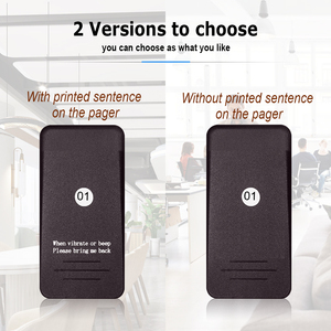 Système de gestion des files d'attente CATEL, récepteur de bipeur de restaurant, dispositif d'assistance sans fil pour le service client - Product Image 3