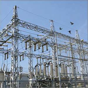 Yenilenebilir Enerji için Sıcak Daldırma Galvanizli, Sismik Sınıf 7-9, 36.9m/s'ye Kadar Rüzgar Dayanımlı Trafo Merkezi Çelik Yapısı - Product Image 6