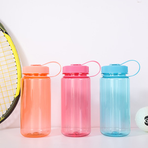 <span class=keywords><strong>Bouteille</strong></span> d'eau transparente Titan réutilisable de 32 oz/1000 ml avec poignée de transport pour la randonnée - Product Image 2