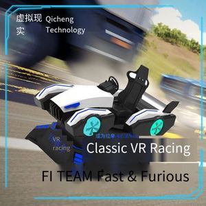 Emocionante Consola de Juego de Carreras VR 9D, Divertida Simulación de Competición Operada con Monedas para Centros Comerciales y Parques de Aventuras Interiores - Product Image 5