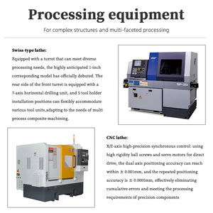 Tour CNC personnalisé, usinage de brochage de haute précision, tournage/fraisage CNC pour pièces en aluminium/laiton/acier inoxydable - Product Image 4