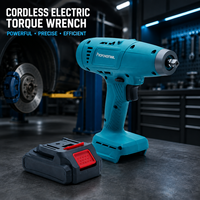 Llave de Impacto Eléctrica sin Escobillas de 4 Velocidades con Pantalla en Tiempo Real, Torque Programable con Precisión de ±5%, Exportación WiFi USB para MES