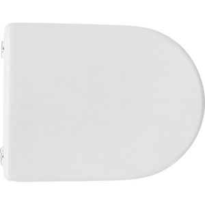 Asiento de Inodoro para Catalano C54, Forma de Florero Blanco, 50.5 cm de Largo, 37.5 cm de Ancho, Cubierta para Asiento de Inodoro - Product Image 1