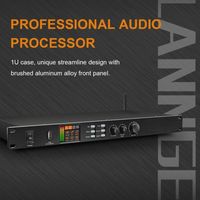 Paulkitson K1800 Processeur audio professionnel Préprocesseur d'effets numériques Matériel métallique