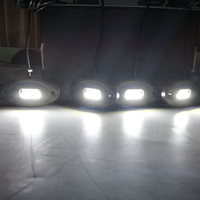 Kingshowstar - Kit de Luces LED Blancas para Roca, 4-20 Piezas, 108 LED Máx., Luces Todoterreno