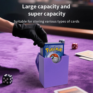 Boîte <span class=keywords><strong>de</strong></span> rangement pour cartes <span class=keywords><strong>de</strong></span> jeu, étui <span class=keywords><strong>de</strong></span> protection en silicone <span class=keywords><strong>de</strong></span> qualité supérieure, organisateur portable pour cartes à collectionner, cartes <span class=keywords><strong>de</strong></span> jeu <span class=keywords><strong>de</strong></span> <span class=keywords><strong>société</strong></span> - Product Image 3