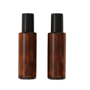 Nouvelle Bouteille Pompe en Verre Plat pour Aromathérapie, Flacon Vaporisateur à Fine Brume 100ml pour Huile Corporelle - Product Image 1