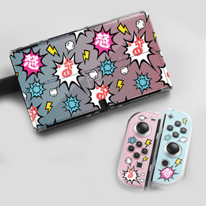 Étui de protection rigide pour Nintendo Switch OLED, coque de protection pour console de <span class=keywords><strong>jeux</strong></span>, peau de protection - Product Image 5