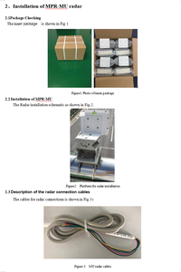 Trung Quốc bayu 24.15Ghz DC12V RS485 giao diện xe tốc độ mét <span class=keywords><strong>Radar</strong></span> cho các biện pháp xe tốc độ và vị trí - Product Image 6