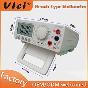 Multimetro Digitale da Banco VC8045 ad Alta Precisione con Ampio Display LCD, Misura Volt, Ampere, Ohm, Capacità, Hz, T-RMS - Product Image 3