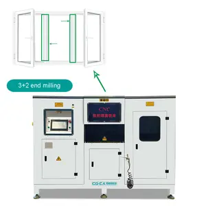 CGMA CNC alüminyum profil sonu freze makineleri pencere ve kapı yapma makinesi alüminyum UPVC PVC profil kesme testere