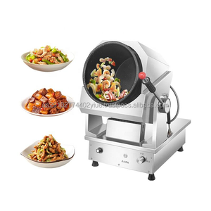 หุ่นยนต์ผัดข้าวอัตโนมัติสำหรับร้านอาหาร มอเตอร์ไฟฟ้า 220V สำหรับผัดอาหารเชิงพาณิชย์ เช่น ร้านอาหาร ร้านเบเกอรี่ ร้านไวน์ - Product Image 2