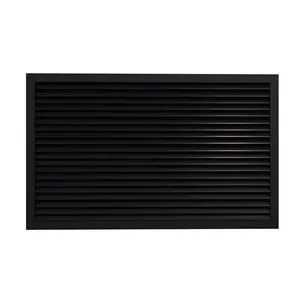 New Design Decorative Outdoor Garden Privacy Metal Aluminum Fence Slats With Louver Guard