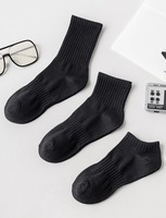 Vente en gros Bas de serviette en coton moyen Chaussettes de sport pour hommes Chaussettes de cheville