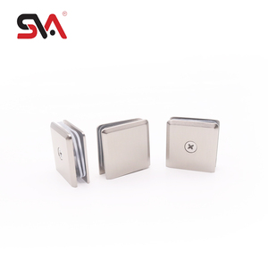 Design moderne SVA-9007 en laiton massif charnière <span class=keywords><strong>de</strong></span> douche à 90 degrés <span class=keywords><strong>poignée</strong></span> <span class=keywords><strong>de</strong></span> <span class=keywords><strong>porte</strong></span> en verre carrée avec ensemble <span class=keywords><strong>de</strong></span> charnières à pince pivotante - Product Image 4