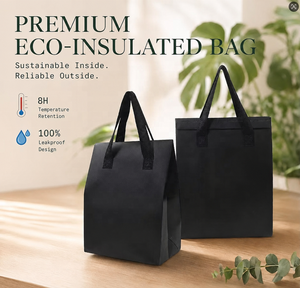 Custom Logo Insulated <strong>Thermal</strong> <strong>Delivery</strong> Cooler <strong>Bags</strong> Bulk Reusable Waterproof Lunch <strong>Bag</strong> <strong>for</strong> <strong>Food</strong> Service and Camping - Product Image 2
