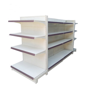 Góndola de doble cara para supermercado, estante de acero enrollado en frío, gran oferta de este mes - Product Image 4