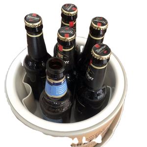 <strong>Mini</strong> <strong>Plastic</strong> Cooler 8L Can Shaped Beer Wine Beverage Cooler Box Ice Bucket for 12cans 2 Gallon Buckets with logo Promotion - Product Image 3