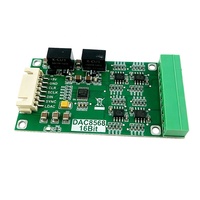 KDT8568DAC-053-DAC DAC8568 Modul 16-Bit 8-Channel ± 10V Output Antarmuka SPI DAC Presisi Kecepatan Rendah untuk Arduino STM32