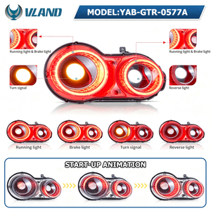 ไฟท้าย VLAND LED อัพเกรดสไตล์ R50 สี RGB แบบไหล สำหรับรถยนต์นิสสัน GTR <span class=keywords><strong>R35</strong></span> ปี 2008-2023 - Product Image 3