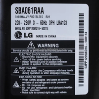 Compresor LG scroll JBB055DAA, para refrigerador