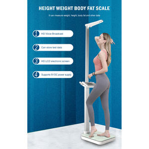 FRK Ultrasonic <b>Body</b> Composition Analyzer Height <b>Scale</b> <b>Smart</b> Student Community Physical Examination Weight Measurement Voice - Product Image 1