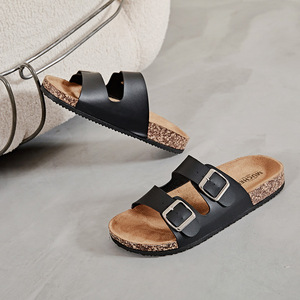 Ciabatte da Spiaggia <span class=keywords><strong>in</strong></span> <span class=keywords><strong>Sughero</strong></span> con <span class=keywords><strong>Suola</strong></span> <span class=keywords><strong>in</strong></span> Eva e Fibbia, <span class=keywords><strong>Sandali</strong></span> da Donna con Cinturini, Tendenza 2026, Traspiranti e Antiscivolo - Product Image 5