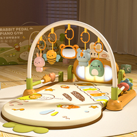 ITTL nouveaux jouets musicaux drôles pour tout-petits anime lapin pédale piano gym tapis de jeu doux bébé tapis de jeu gym pour bébé