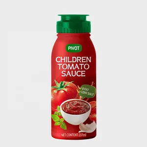 Hete Vulling 8Oz 18Oz Pe Plastic Ketchup Honing Chili Saladedressing Fles Bbq Saus Knijpfles Wirh Krimpfolie