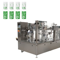 Machine d'emballage automatique PLC motorisée pour le remplissage, l'emballage et la scellage de sacs préformés pour le tabac et les produits chimiques – Usine chinoise
