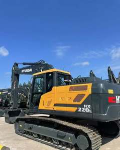 Excavadora de cadenas Hyundai HX220/HX220L/HX220NL/HX220AL/HX220HD de 22 toneladas, maquinaria de construcción, bomba de motor, capacidad de cazo de 1.0m - Product Image 5