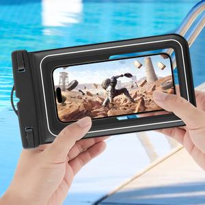 Funda Impermeable para Teléfono Móvil <span class=keywords><strong>Jinmen</strong></span> IPX8, Flotante, de Espuma Esponjosa, de PVC, para Playa, Viajes, Actividades al Aire Libre, Natación - Product Image 3