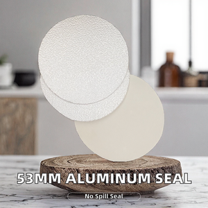 Tapas de aluminio de alta calidad de 24 mm con sellado por inducción térmica, antivuelco, para botellas de vino y tarros de vidrio de grado alimenticio, envío rápido - Product Image 2