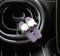 Diffuseur d'air miniature en gypse naturel volatil, sans alimentation électrique, parfum gypse, pour sac Birkin, voiture, chambre et armoire