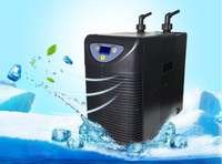 Hailea-Refroidisseur d'aquarium en plastique et métal durable, aérateur rectangulaire à économie d'énergie de 220V pour le salon, HC-500A