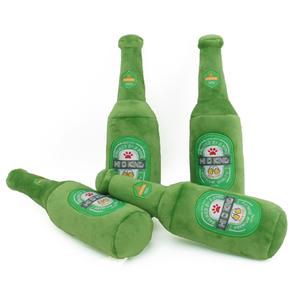 Futurepet divertente e resistente boccale di birra e bottiglia giocattolo da masticare per cani con Squeaker per masticatori aggressivi, regalo interattivo di addestramento per cuccioli - Product Image 3