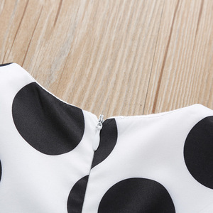 <span class=keywords><strong>Vestito</strong></span> per Bambina di <span class=keywords><strong>1</strong></span> <span class=keywords><strong>Anno</strong></span> Senza Maniche Abiti Casual Abbigliamento Estivo per Bambina Moda a Pois - Product Image 6