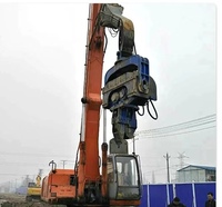 Marteau hydraulique vibrant résistant aux chocs pour excavatrice de 14 à 17 tonnes
